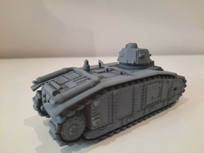 WWII French Char B1 Bis Tank Various Scales Historical Wargaming