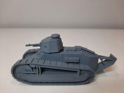 WWII Polish French FT 17 Tank Various Scales Historical Wargaming (US tariffs are pre-paid by us)