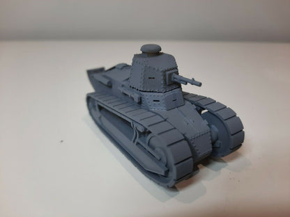 WWII Polish French FT 17 Tank Various Scales Historical Wargaming