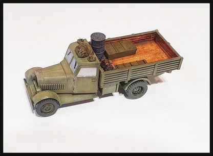 WWII Polish Fiat 621L Truck Various Scales Historical Wargaming