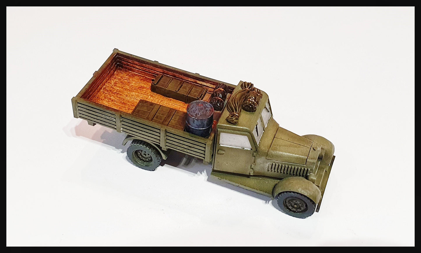 WWII Polish Fiat 621L Truck Various Scales Historical Wargaming