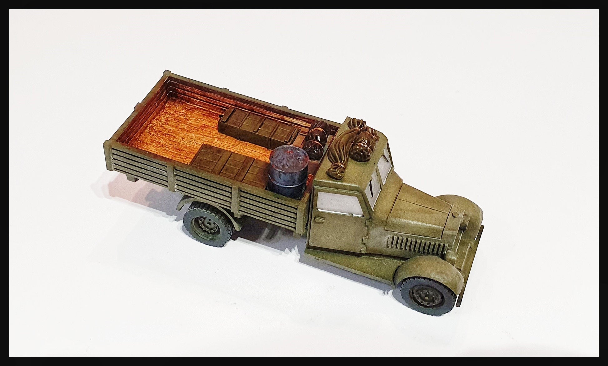 WWII Polish Fiat 621L Truck Various Scales Historical Wargaming