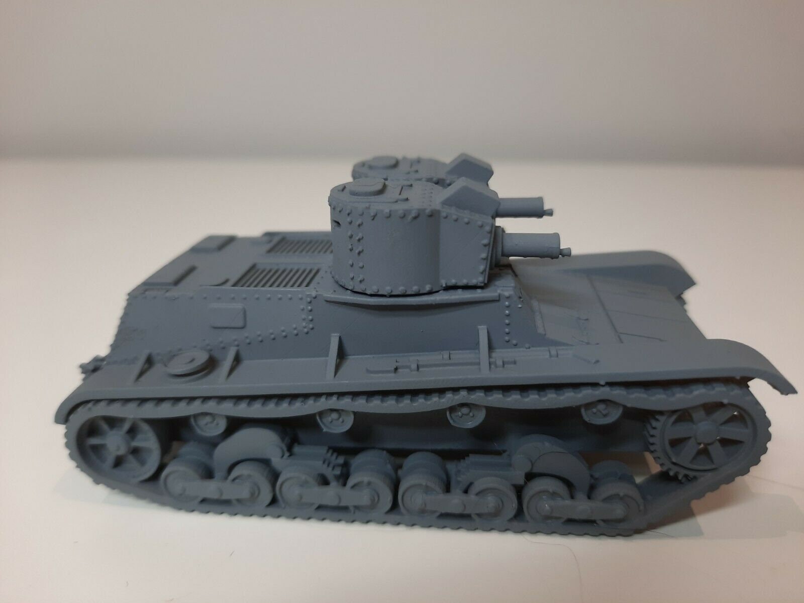 WWII Polish 7TP Twin Turrets Tank Various Scales Historical Wargaming