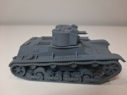 WWII Polish 7TP Twin Turrets Tank Various Scales Historical Wargaming