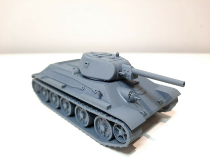 WWII Soviet T34/76 Tank Various Scales Historical Wargaming