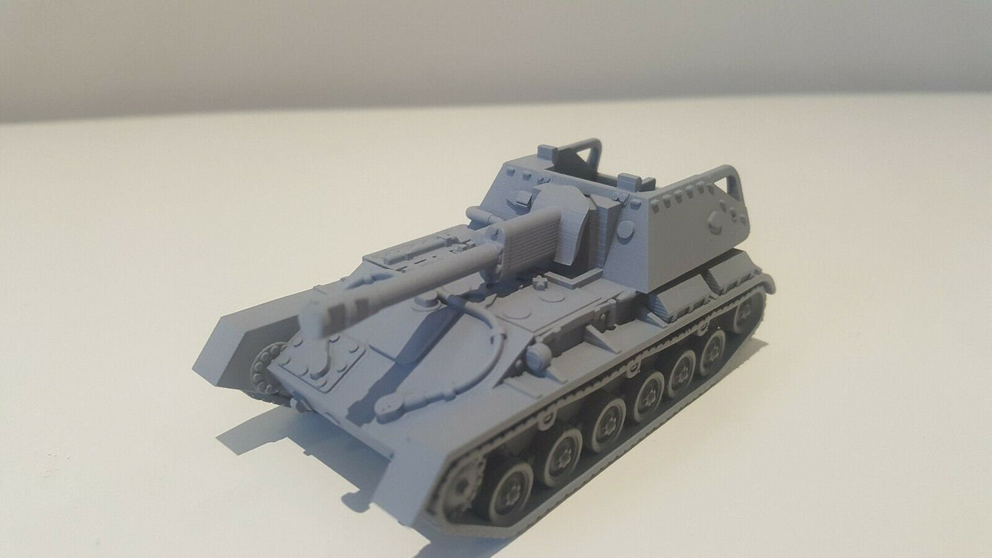 WWII Soviet SU76 Self Propelled Gun Various Scales Historical Wargaming
