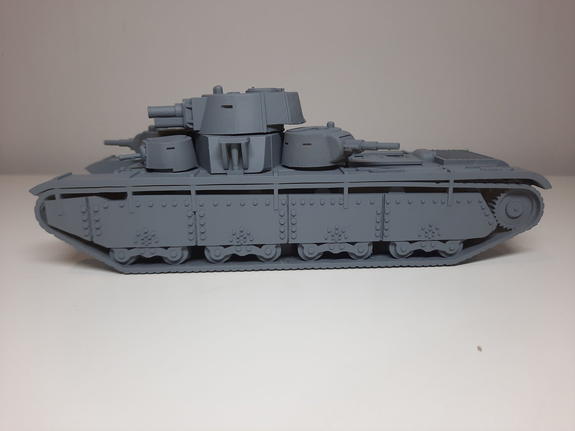 WWII Soviet T35B Tank with Conical Turrets 1939 Various Scales Historical Wargaming (US tariffs are pre-paid by us)
