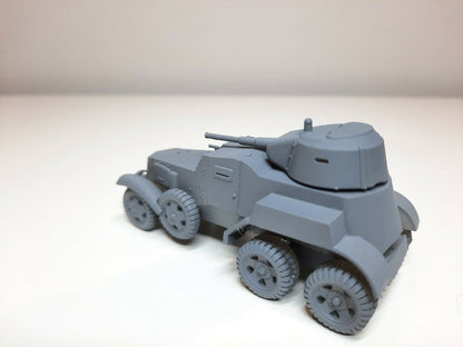 WWII Soviet BA-10 Armoured Car Various Scales Historical Wargaming