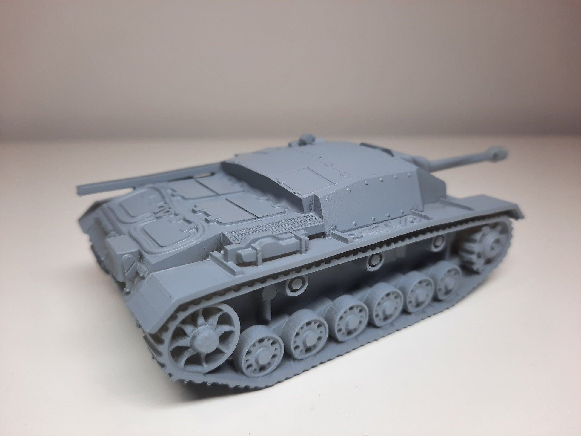 WWII German Stug III C/D 75mm Long Barrel Various Scales Historical Wargaming