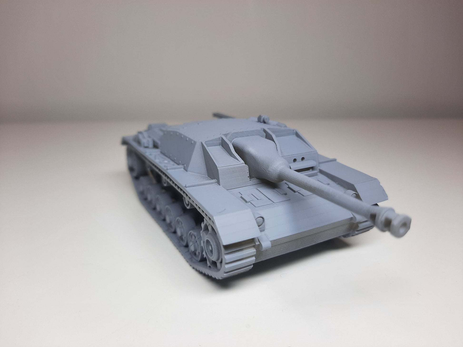 WWII German Stug III C/D 75mm Long Barrel Various Scales Historical Wargaming