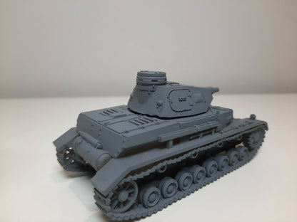 WWII German Panzer IV Ausf D Tank Various Scales Historical Wargaming (US tariffs are pre-paid by us)