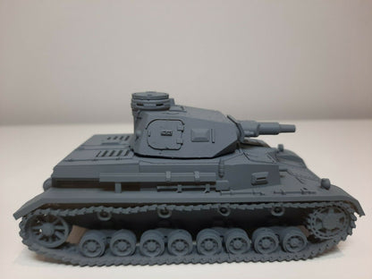 WWII German Panzer IV Ausf D Tank Various Scales Historical Wargaming (US tariffs are pre-paid by us)