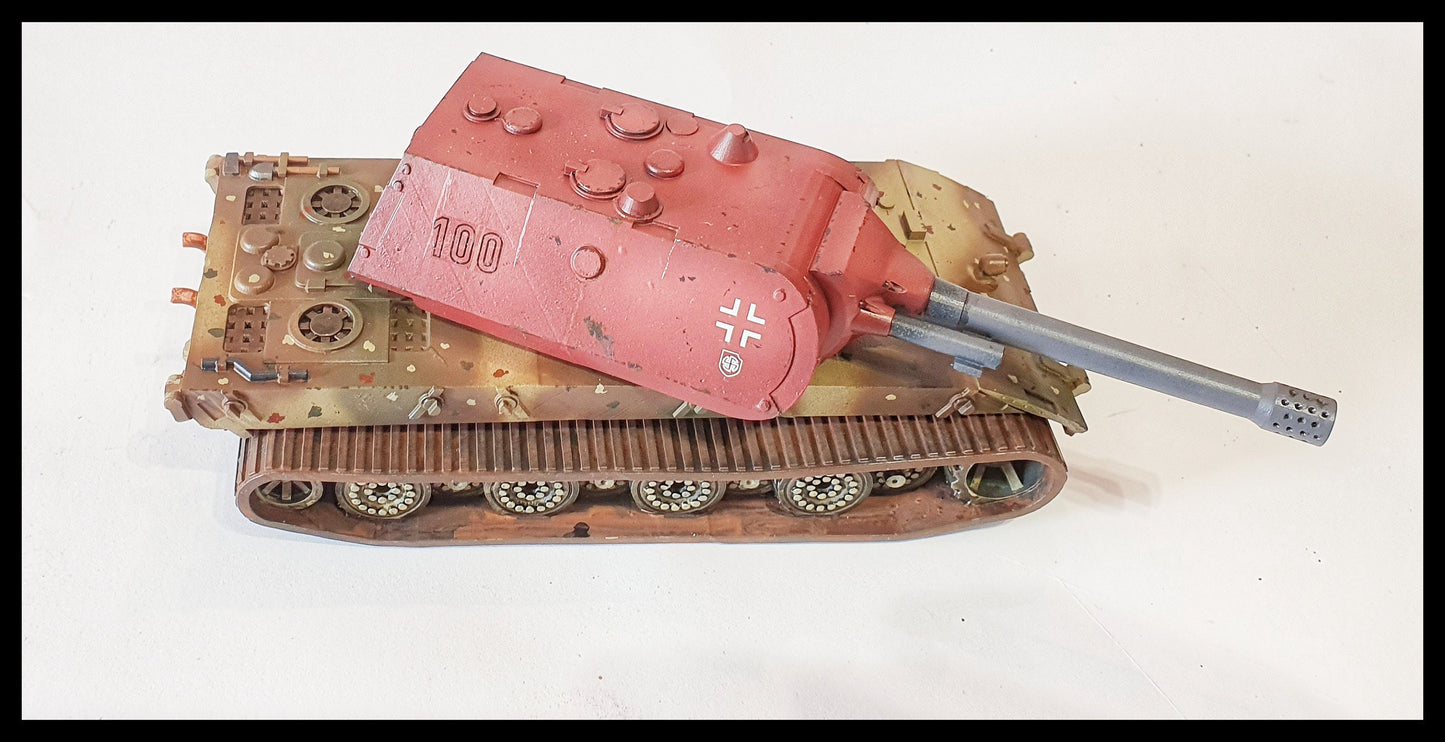 WWII German E100 Tank Various Scales Historical Wargaming (US tariffs are pre-paid by us)