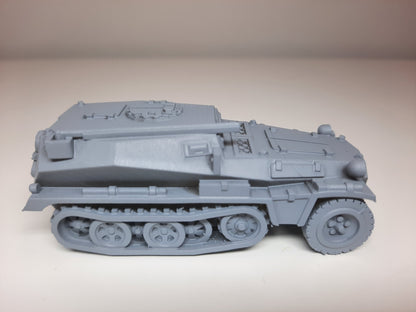 WWII German Sd.Kfz 253 Leichter Gepanzerter Beobachtungskraftwagen Halftrack Various Scales Historical Wargaming