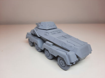 WWII German Sd.Kfz 232 Armoured Car Various Scales Historical Wargaming (US tariffs are pre-paid by us)