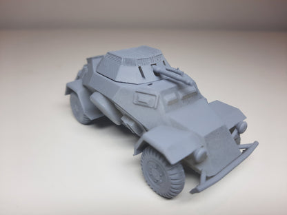 WWII German Sd. Kfz 222 Armoured Car Various Scales Historical Wargaming