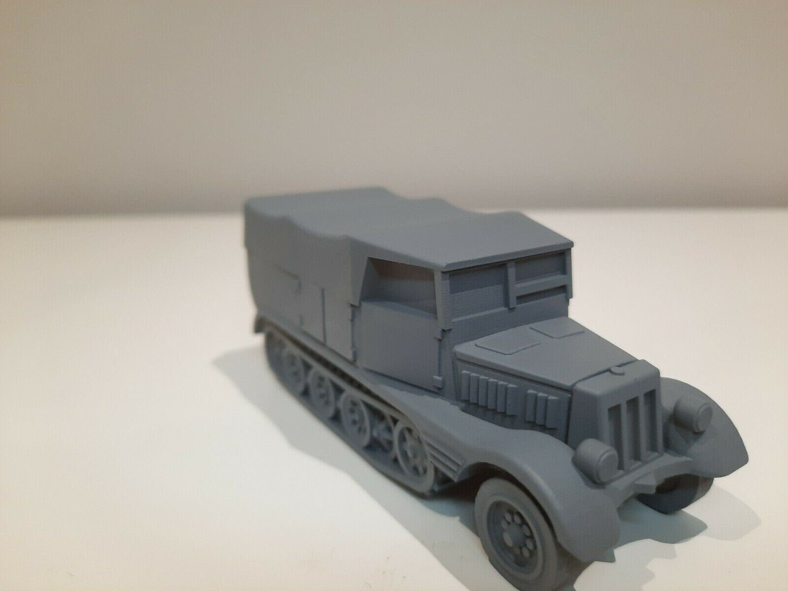 WWII German Sd.Kfz 11 Artillery Tractor Various Scales Historical Wargaming