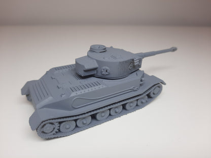 WWII German VK4501 Porsche Tiger (P) Tank Various Scales Historical Wargaming