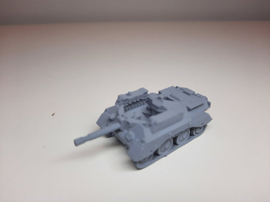 WWII British Alecto Self Propelled Gun Various Scales Historical Wargaming
