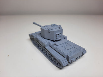 WWII British Cruiser Mk VIII Challenger Various Scales Historical Wargaming (US tariffs are pre-paid by us)