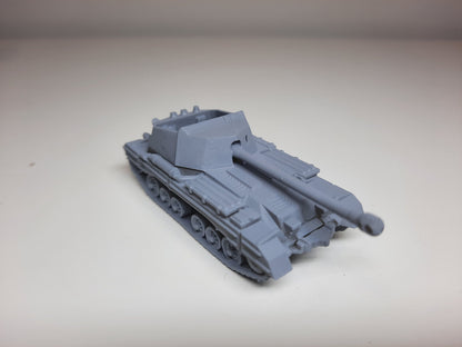 WWII British Archer Self Propelled Gun Various Scales Historical Wargaming (US tariffs are pre-paid by us)