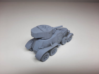 WWII Soviet BA6 Armoured Car Various Scales Historical Wargaming (US tariffs are pre-paid by us)