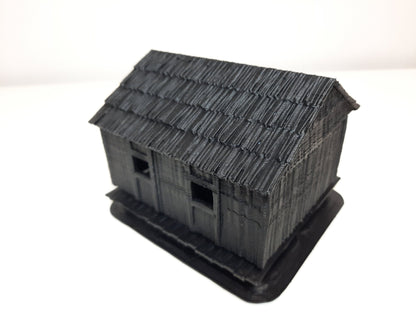Wargaming Terrain Pacific Tropical Hut A Various Scales Historical Wargaming