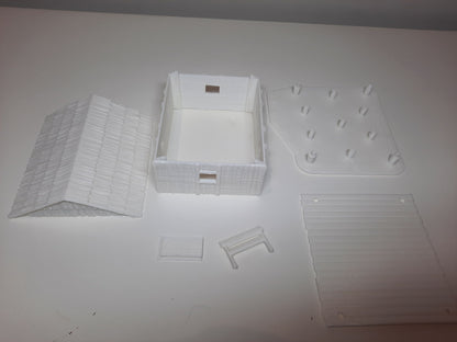 Wargaming Terrain Pacific Tropical Hut B Various Scales Historical Wargaming