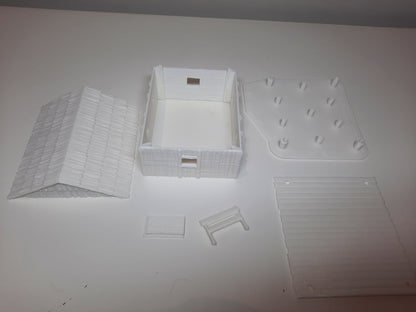 Wargaming Terrain Pacific Tropical Hut B Various Scales Historical Wargaming (US tariffs are pre-paid by us)