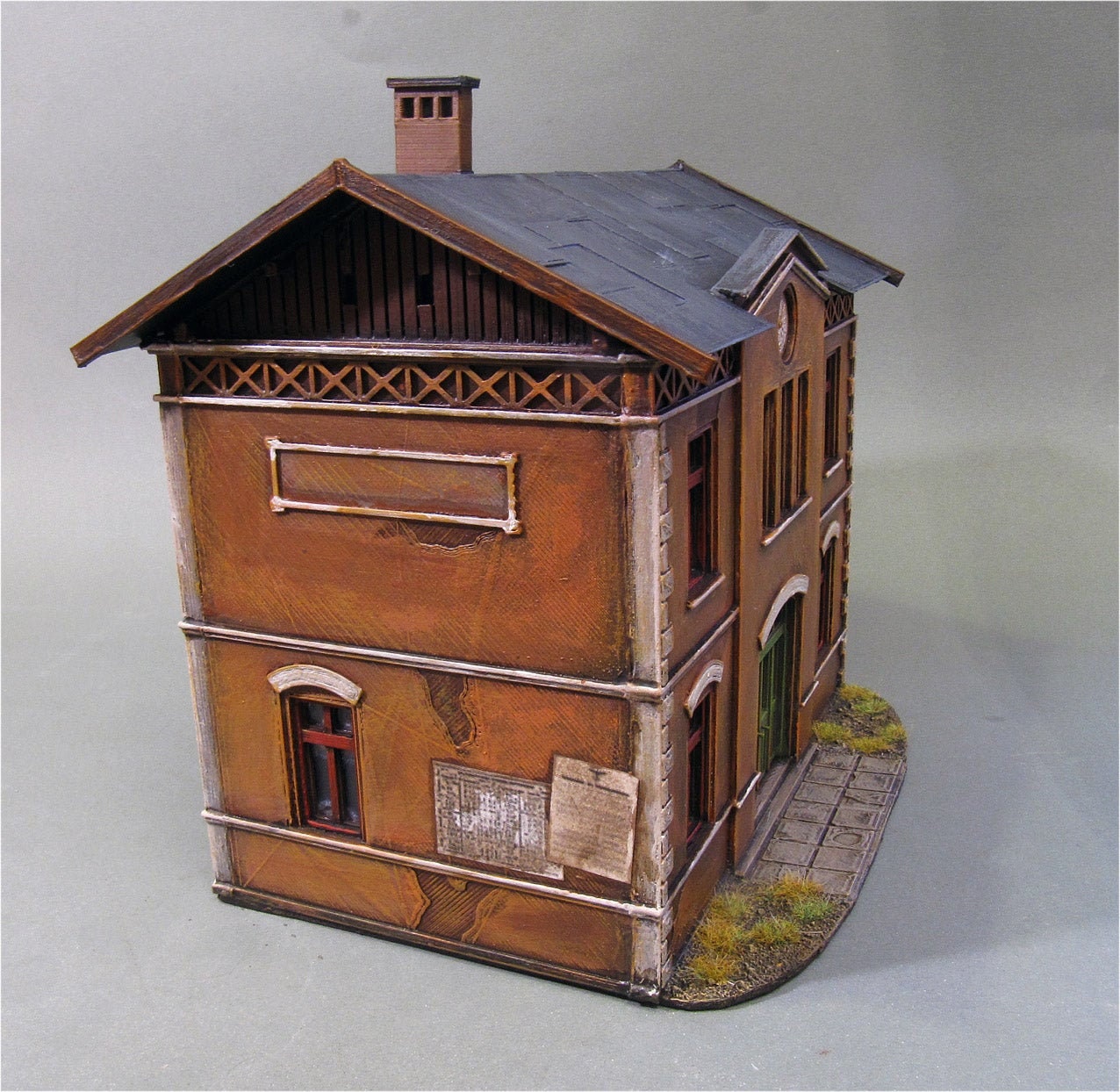 Wargaming Terrain European Train Station Various Scales Historical Wargaming (US tariffs are pre-paid by us)