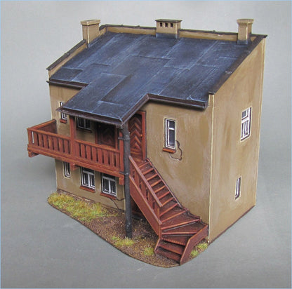 Wargaming Terrain Urban House Various Scales Historical Wargaming (US tariffs are pre-paid by us)