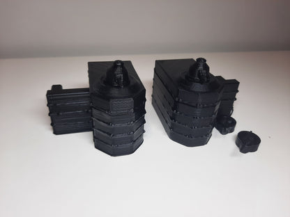 Wargaming Terrain 28mm  Chain Of Command 2 Tobruk Bunkers