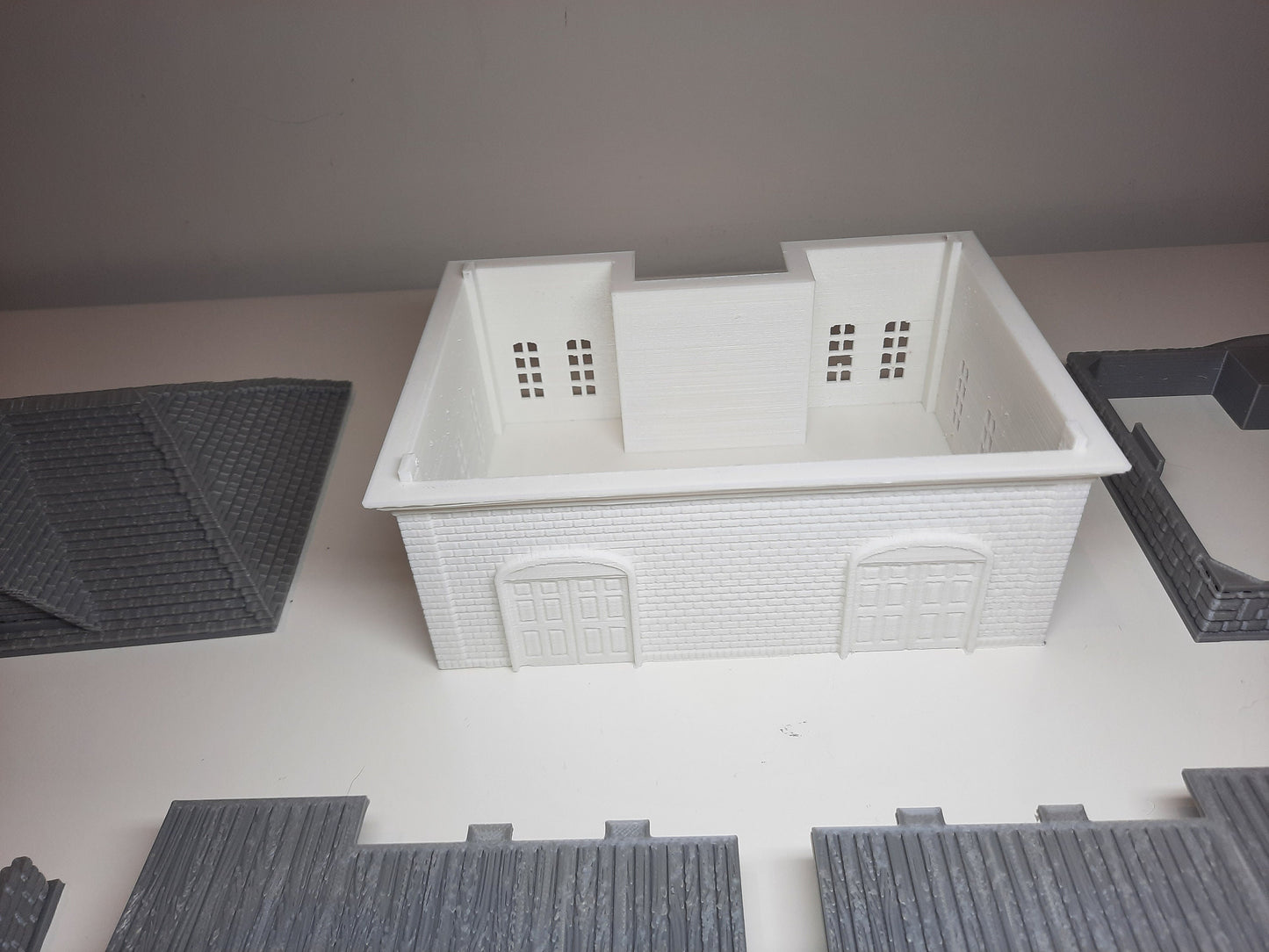 Wargaming Terrain Passenger Train Station Various Scales Historical Wargaming