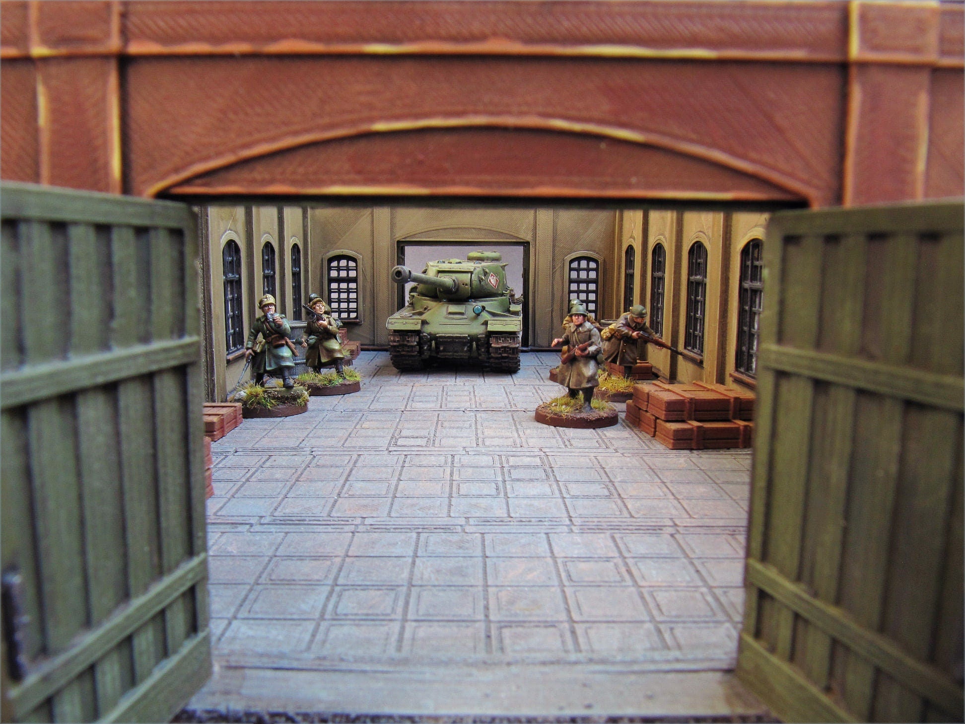 Wargaming Terrain Large Factory Various Scales Historical Wargaming