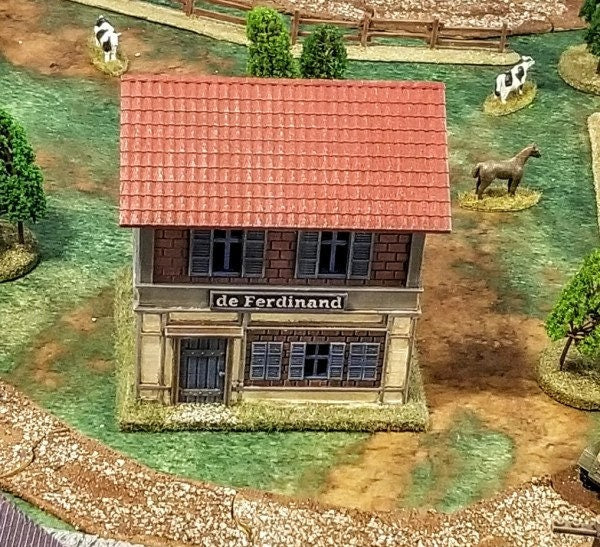 Wargaming Terrain Town Shop Various Scales Historical Wargaming (US tariffs are pre-paid by us)