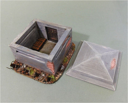 Wargaming Terrain WWII Pillbox Various Scales Historical Wargaming