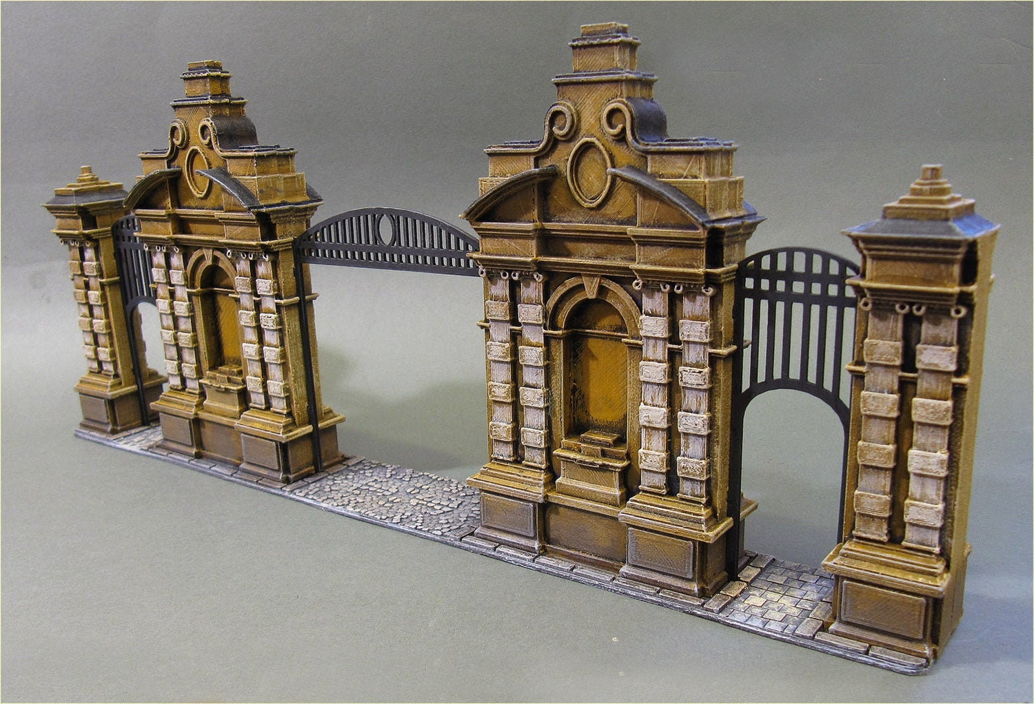Wargaming Terrain Napoleonic Baroque Gate Various Scales Historical Wargaming