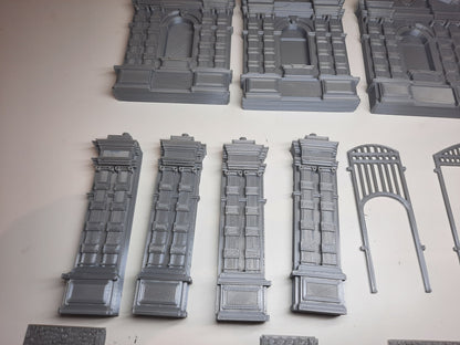 Wargaming Terrain Napoleonic Baroque Gate Various Scales Historical Wargaming