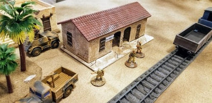 Wargaming Terrain El-Alamein Railway Station Various Scales Historical Wargaming