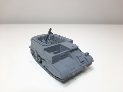 WWII British Universal Mortar Carrier Various Scales Historical Wargaming