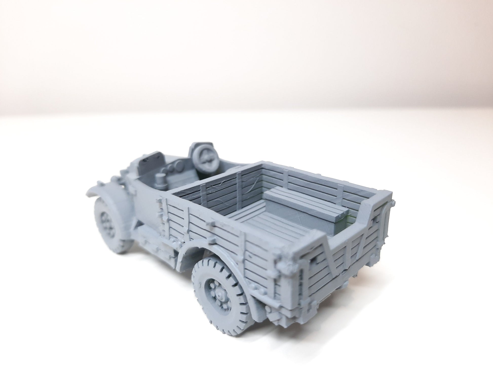WWII British Morris Commercial CS8 15cwt Artillery Tractor Various Scales Historical Wargaming (US tariffs are pre-paid by us)