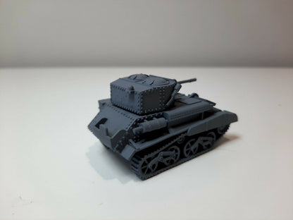 WWII British Light Tank Mk VI Various Scales Historical Wargaming (US tariffs are pre-paid by us)