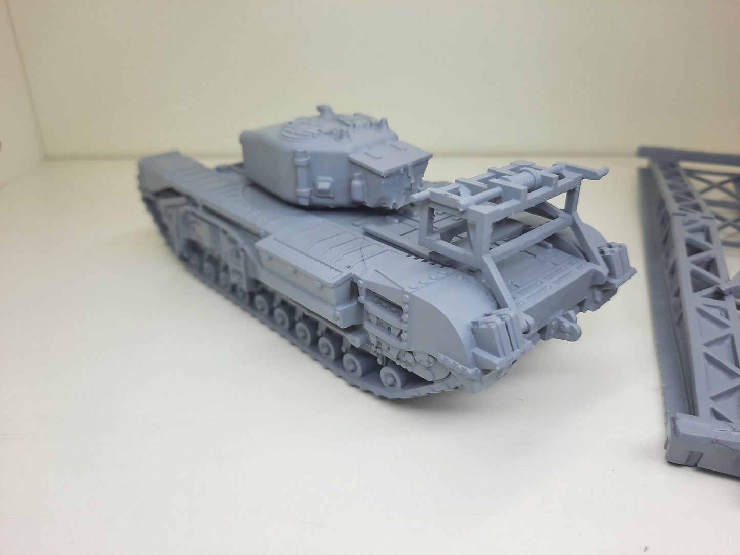 WWII Churchill AVRE SBG (Small Box Girder) Assault Bridge Tank Various Scales Historical Wargaming