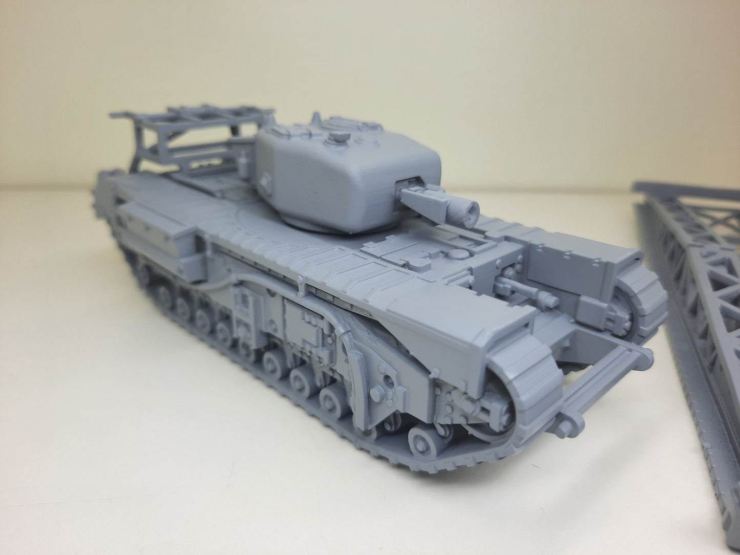 WWII Churchill AVRE SBG (Small Box Girder) Assault Bridge Tank Various Scales Historical Wargaming