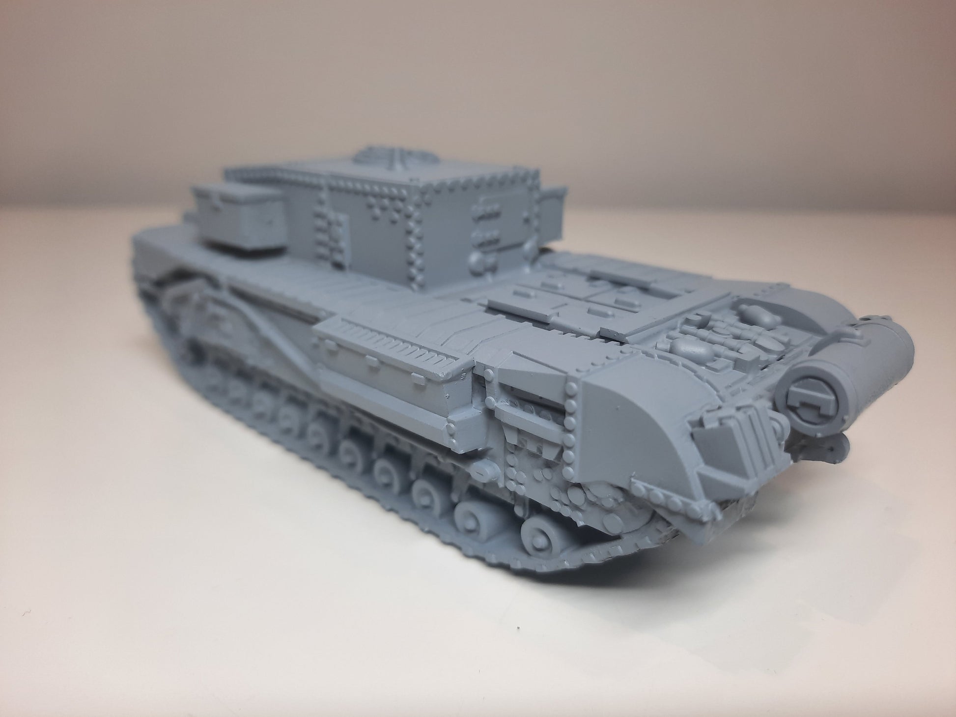 WWII British Churchill 3in Gun Carrier Various Scales Historical Wargaming