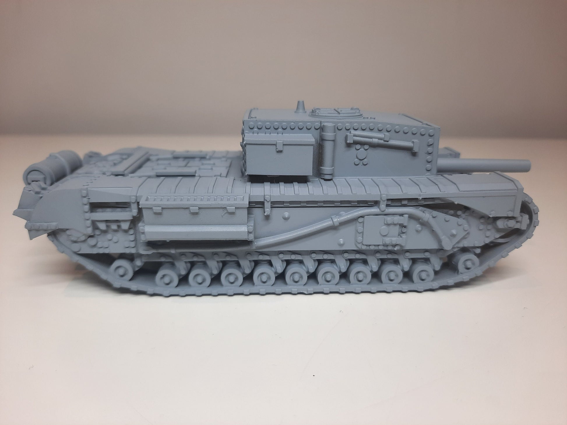 WWII British Churchill 3in Gun Carrier Various Scales Historical Wargaming