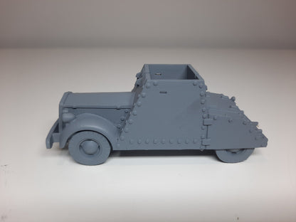 WWII British Beaverette Armoured Car Various Scales Historical Wargaming
