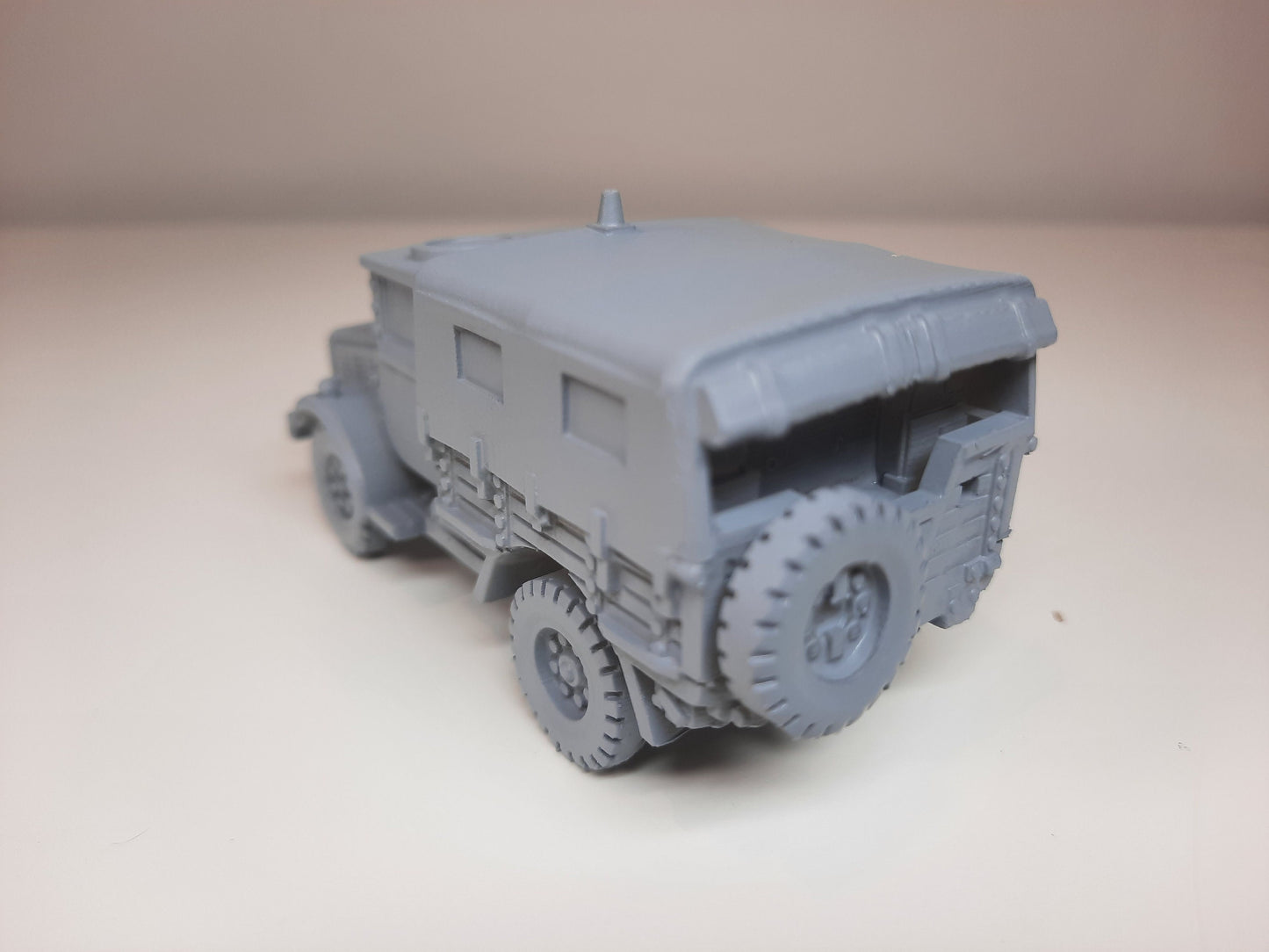 WWII British Bedford MWR Radio Truck Various Scales Historical Wargaming (US tariffs are pre-paid by us)