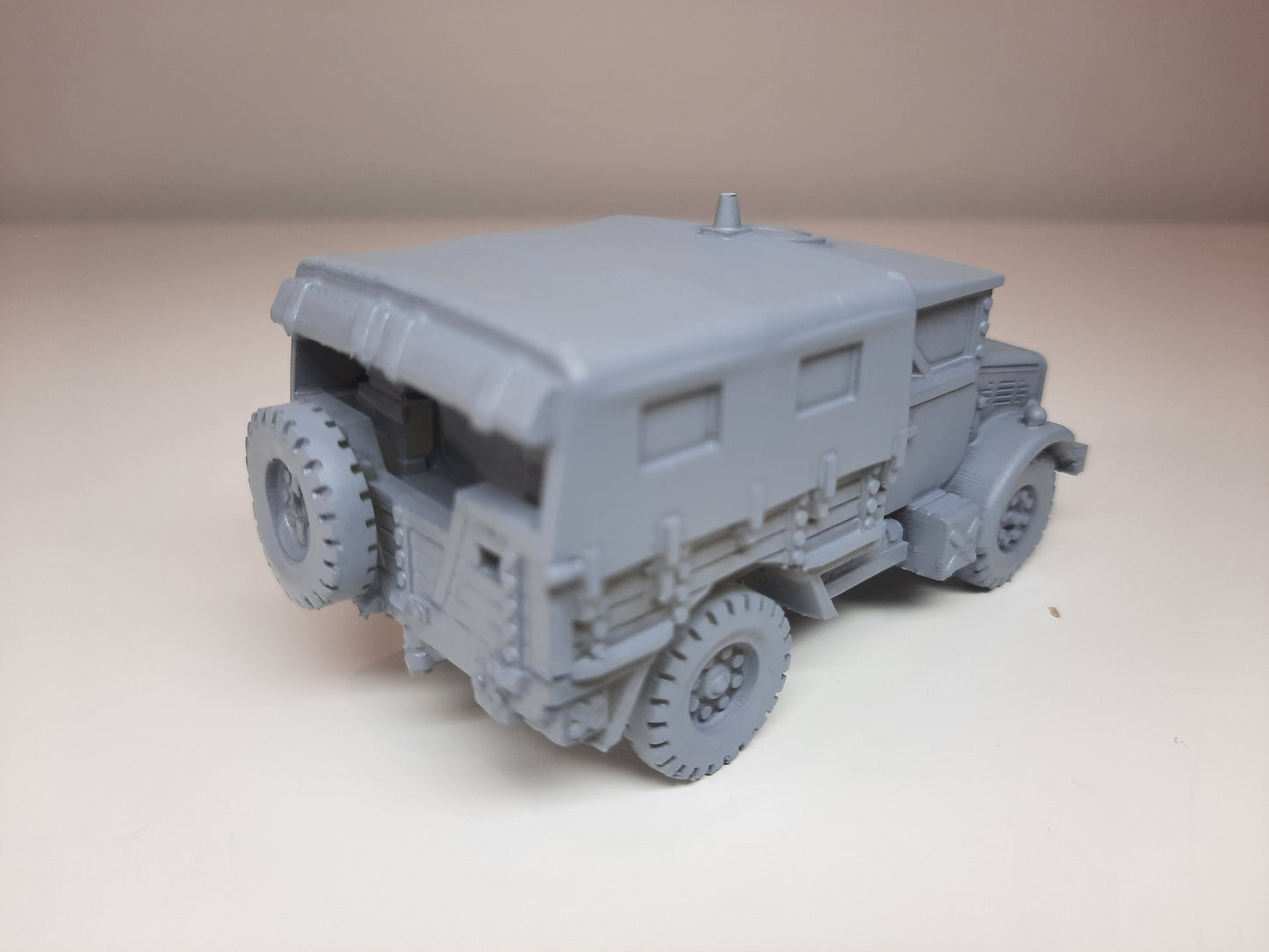 WWII British Bedford MWR Radio Truck Various Scales Historical Wargaming (US tariffs are pre-paid by us)