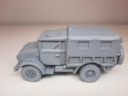 WWII British Bedford MWR Radio Truck Various Scales Historical Wargaming